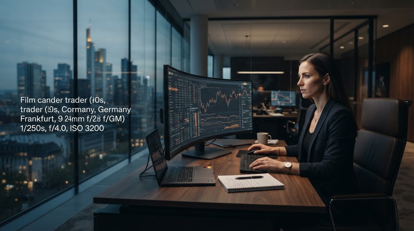 Desk-Backed Trading Dashboard mit Echtzeit-Marktdaten und Analysestreams